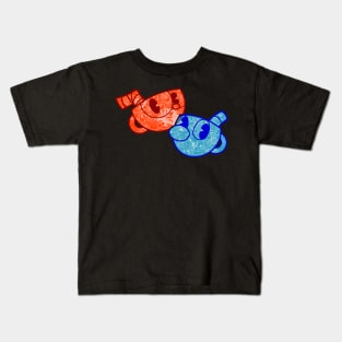 CUPHEAD AND MUGMAN Kids T-Shirt